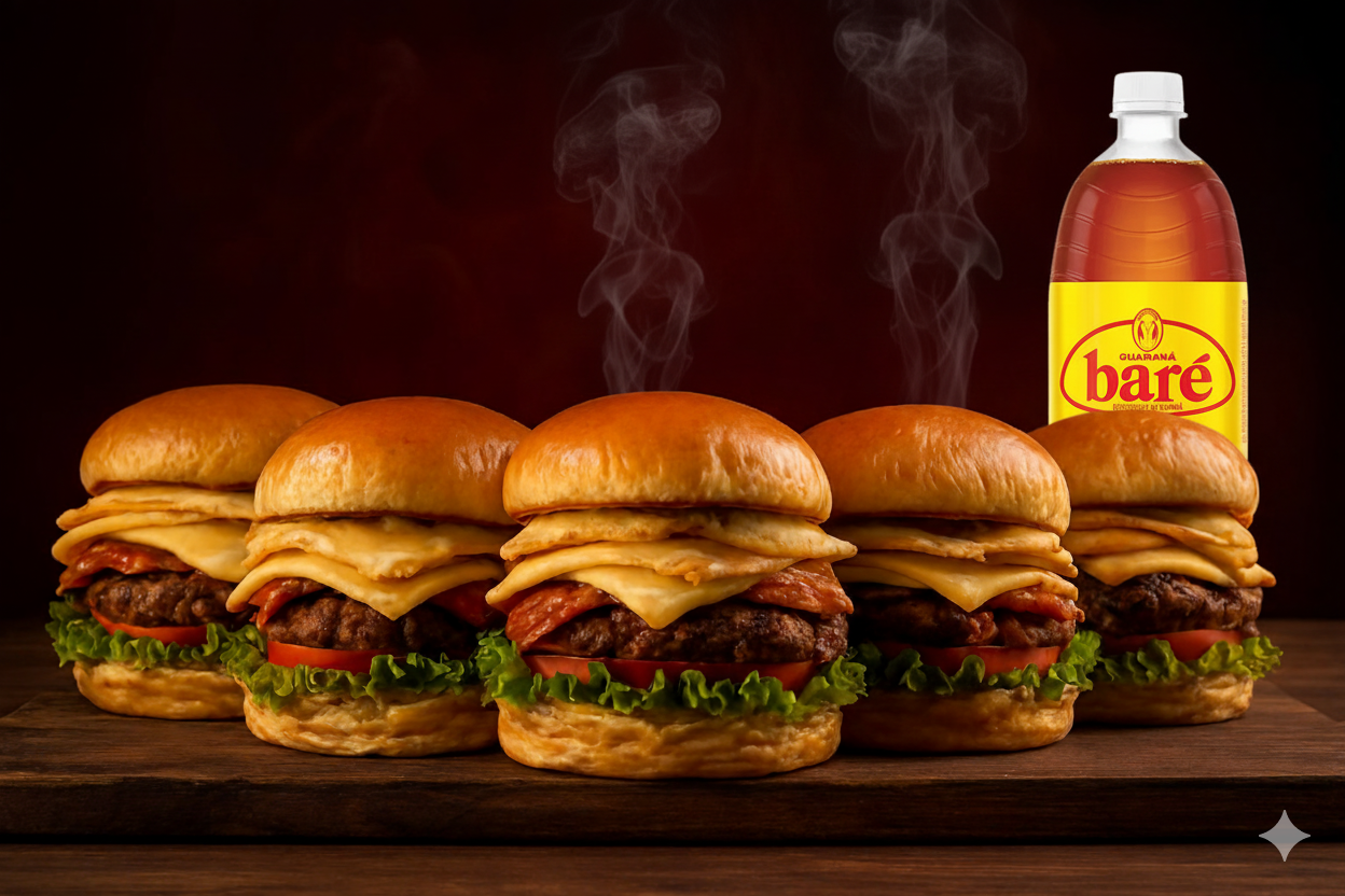 5 X-Salada + Refrigerante 1L